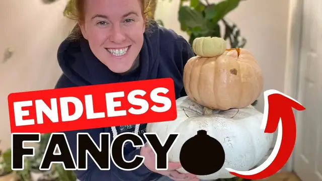 'Video thumbnail for Saving Fancy Pumpkin Seeds To Grow Next Year! Will Not Be Identical BUT Garanteed Funky Looking!'