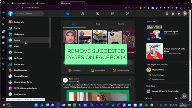 'Video thumbnail for How to Remove Suggested Pages on Facebook (2024)'
