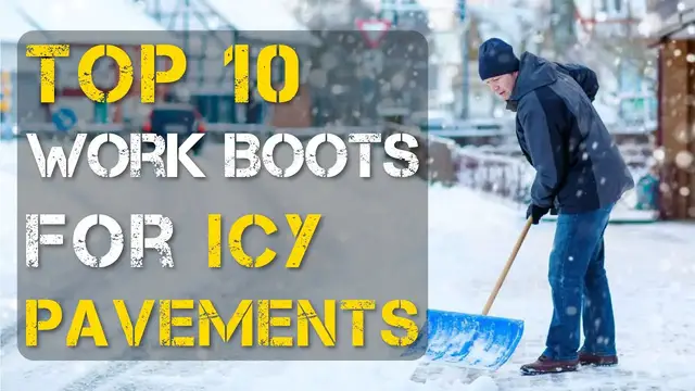 'Video thumbnail for Top 10 Best Work Shoes for Icy Pavements'