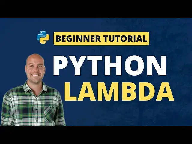 'Video thumbnail for Python LAMBDA Function and Expression (for Beginners)'