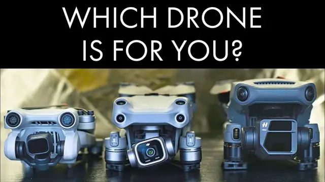 'Video thumbnail for Which DJI Drone To Buy In 2023: Mini 3 Pro vs Air 2s vs Mavic 3'