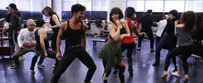 'Video thumbnail for Rehearsal of IN THE HEIGHTS, with Ramos, Hudgens & More!'