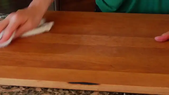 'Video thumbnail for How-To Clean A Wood Cutting Board (720p 30fps)'