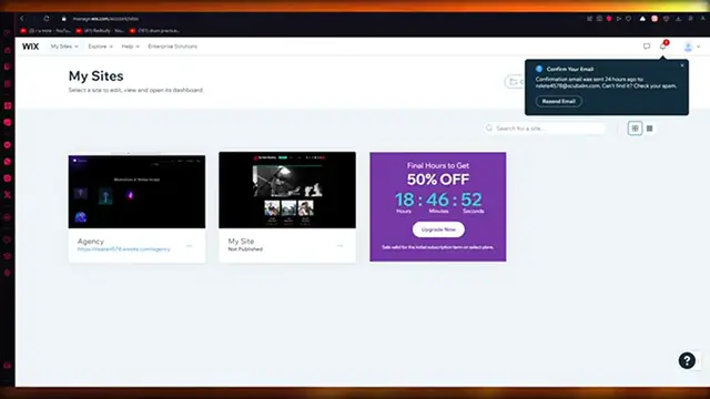 'Video thumbnail for How To Create A Free Portfolio Website With Wix (2024) Wix Portfolio Tutorial'