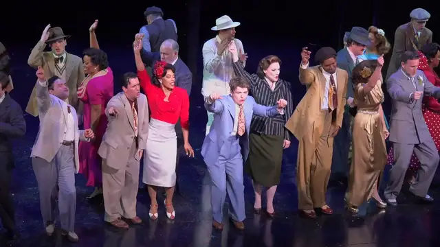 'Video thumbnail for Video: The Cast of NEW YORK, NEW YORK Take Their Opening Night Bows'