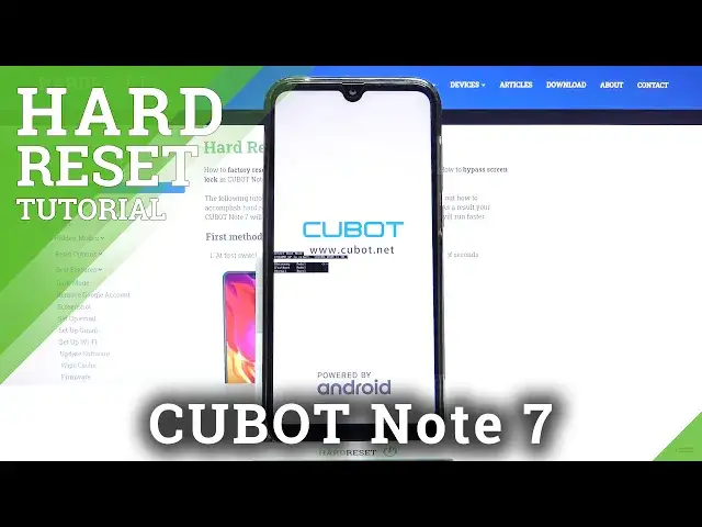 'Video thumbnail for How to Do Factory Reset on CUBOT Note 7 – Remove All Settings and Personal Data'