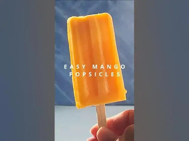 'Video thumbnail for How to Make Mango Popsicles'