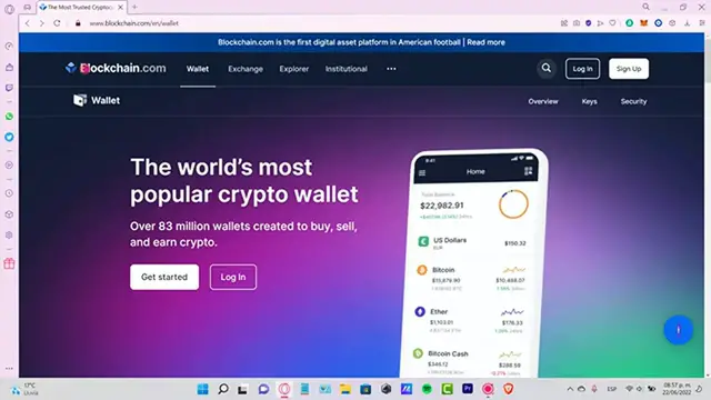 'Video thumbnail for How to use BlockChain Wallet (Very Easy)  BlockChain.com Basic Tutorial 2024'