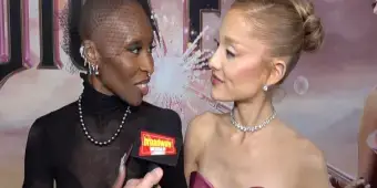'Video thumbnail for Video: Inside the WICKED NYC Premiere with Cynthia Erivo, Ariana Grande & More'