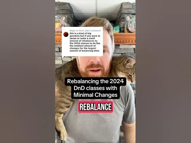 'Video thumbnail for Rebalancing the DnD classes is hard, but not impossible'