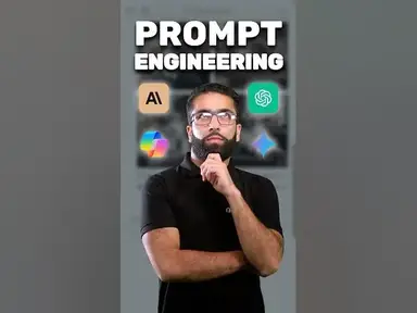 'Video thumbnail for Prompt Engineering (Explained in 1 Minute) #shorts #ai #promptengineering'