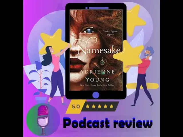 'Video thumbnail for Namesake: A Novel (Fable, 2): Book By Adrienne Young - Book review Podcast'