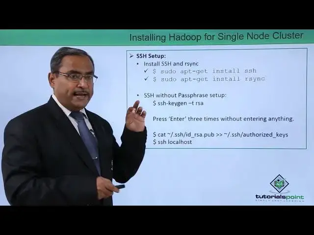 'Video thumbnail for MapReduce and Design Patterns - Installing Hadoop for Single Node Cluster'