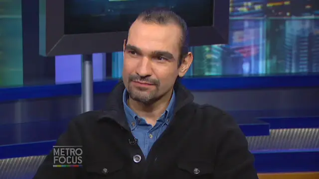 'Video thumbnail for Sneak Peek - HAMILTON's Javier Munoz & Lexi Lawson Featured on Tonight's MetroFocus'