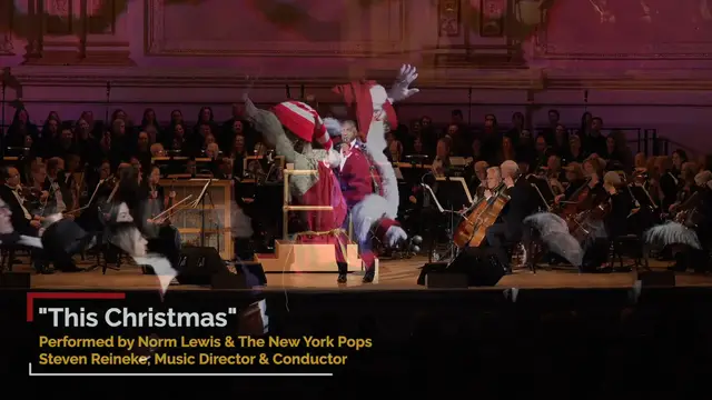 'Video thumbnail for Video: Merry Christmas from Norm Lewis and the New York Pops'