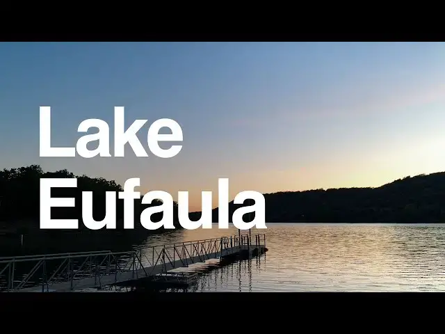 'Video thumbnail for Spotlight on Lake Eufaula: Visitor's guide, boating, camping, fishing, vacations, exploring & more!'