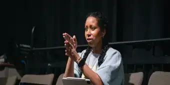 'Video thumbnail for Video: Sasha Maya Ada Unpacks PRIMARY TRUST at Dallas Theater Center'