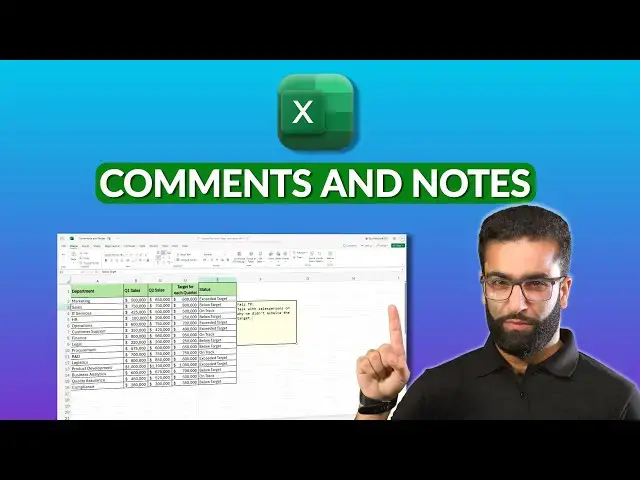 'Video thumbnail for How to use comments and notes in Excel | Enhance Collaboration and Clarity!'