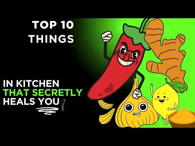 'Video thumbnail for Top 10 Things in Your Kitchen That Secretly Heal You | Natural Remedies That Really Work!'
