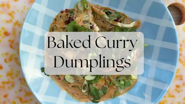 'Video thumbnail for Baked Curry Dumplings'