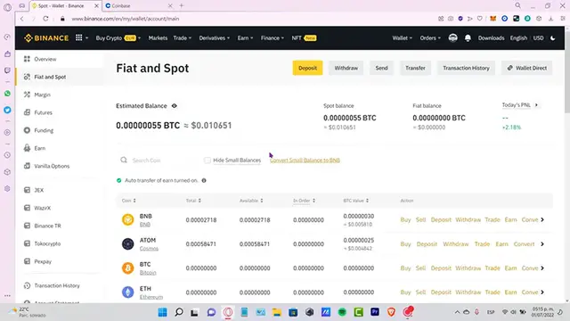 'Video thumbnail for How to SELL CRYPTOCURRENCIES on BINANCE in 2024 ✔️ Easy and Fast'