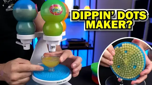 'Video thumbnail for Dippin' Dots Frozen Dot Maker: Does It Really Work? Let's Find Out!'