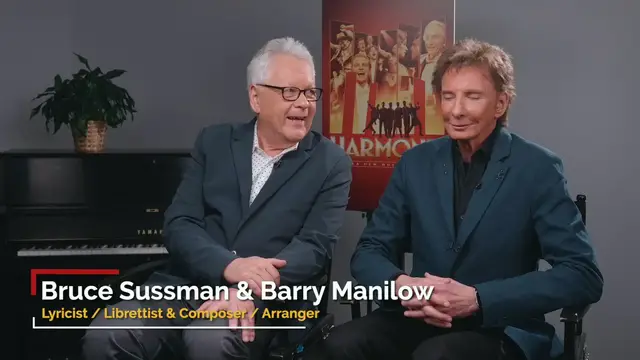 'Video thumbnail for Video: Bruce Sussman and Barry Manilow Can't Wait to Get HARMONY on Broadway'