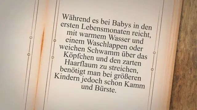 'Video thumbnail for Babybürste – auf das musst du achten'