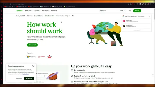 'Video thumbnail for How To Create Account On Upwork 2024 (Work As A Freelancer & Make Money)'