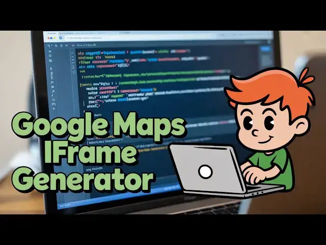 'Video thumbnail for Build a Google Maps IFrame HTML Embed Code Generator Tool in Browser Using HTML & JavaScript'