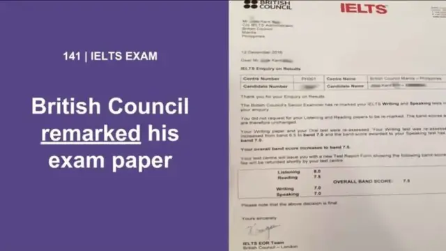 'Video thumbnail for IELTS Writing Score Remark'