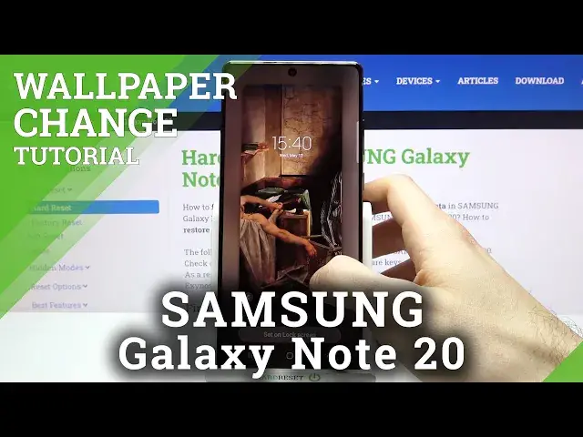 'Video thumbnail for How to Change Lock Screen Wallpaper in Samsung Galaxy Note 20?'
