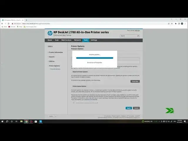 'Video thumbnail for How to Update Software of HP DeskJet 2700 Printer?'