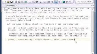 'Video thumbnail for Dragon NaturallySpeaking 11.5 Review 2012'