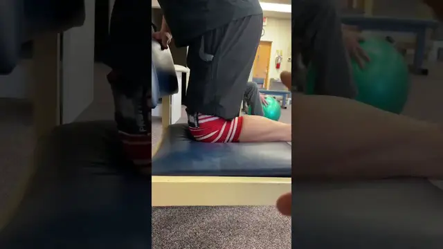 'Video thumbnail for Knee Flexion with Compression Wrap'