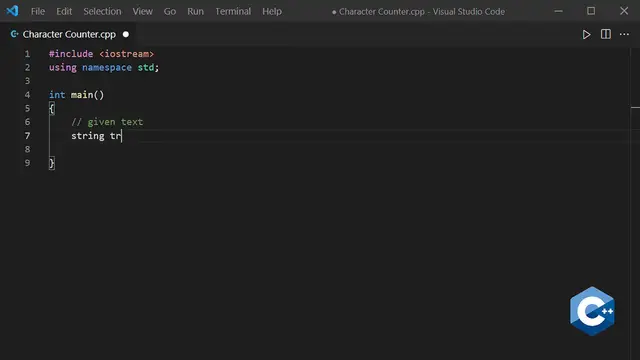 'Video thumbnail for Character Counter in 4 Different Programming Languages !'