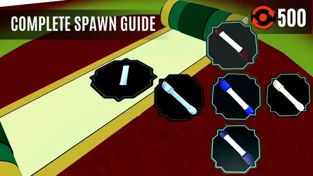 'Video thumbnail for EVERY CHI BLADE spawn location - Shindo Life'