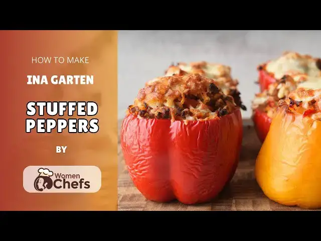 'Video thumbnail for So Good Stuffed Bell Peppers With This Ina Garten STUFFED PEPPERS Recipe by WomenChefs'