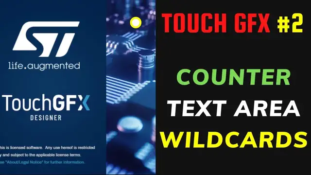 'Video thumbnail for TOUCH GFX #2. Counter || Text Area || Wildcards'