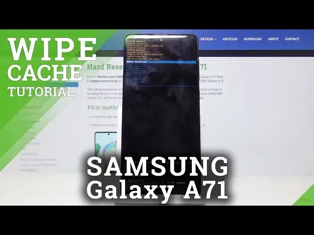 'Video thumbnail for Samsung Galaxy A71   Wipe Cache'
