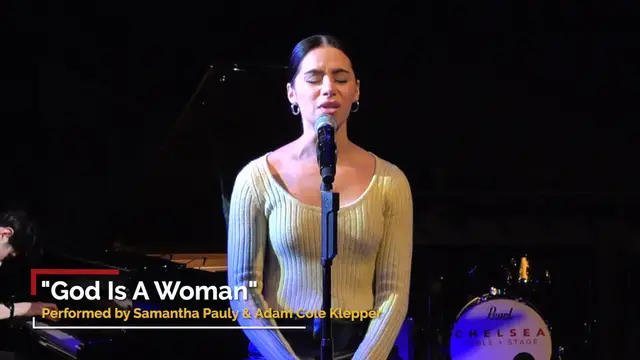 'Video thumbnail for Exclusive: Samantha Pauly Channels Her Inner Ariana to Sing 'God Is a Woman''