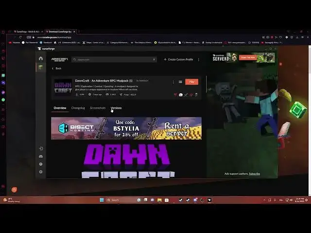 'Video thumbnail for How To Download Older Versions Of Dawncraft Mod  | Minecraft Mod'