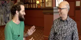 'Video thumbnail for Video: Will Brill Is Living His Best Tony Nominee Life'