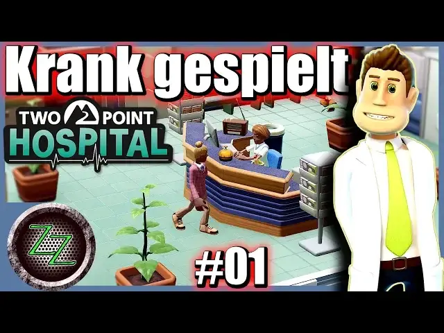 'Video thumbnail for Two Point Hospital (Gameplay Deutsch) 🏥🚑 Hogsport Tutorial: Erste Patienten #01'