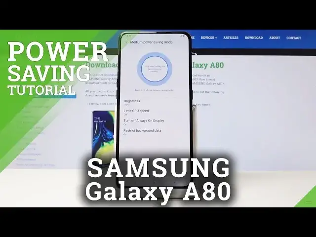 'Video thumbnail for Power Saving Mode SAMSUNG Galaxy A80'