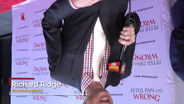 'Video thumbnail for Video: Stars Walk the Red Carpet for Opening Night of PETER PAN GOES WRONG'