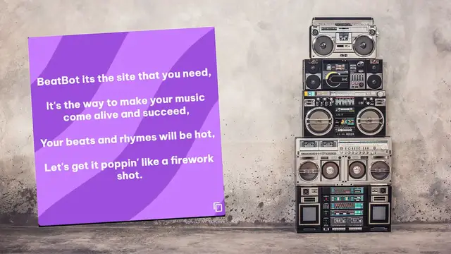 'Video thumbnail for BeatBot_  Create Hip Hop Songs Using AI'