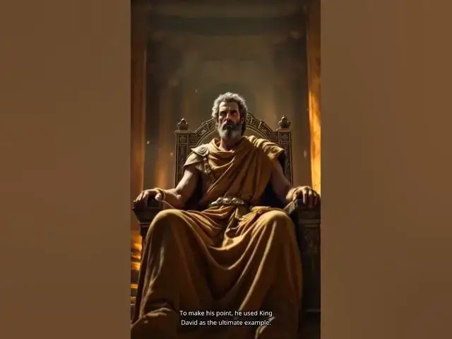 'Video thumbnail for Unveiling the Truth: Why King David Awaits Resurrection, Not Heaven #biblestudy #shorts #heaven'