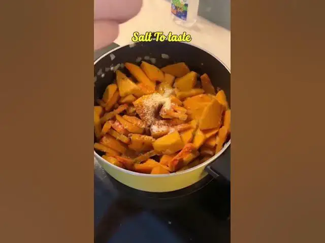 'Video thumbnail for Trinidad Pumpkin Talkari Recipe in Under 1 Minute! #simple #easy #trinicancook #trinifood #shorts'