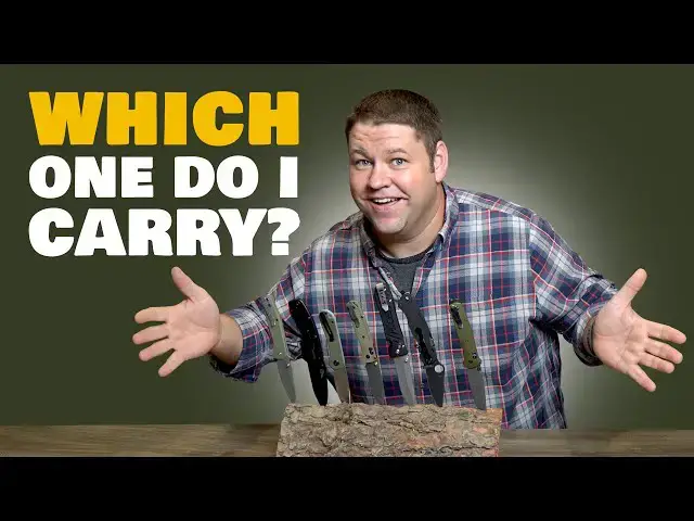 'Video thumbnail for Comparing EDC Knives After 2 Years Using Them'